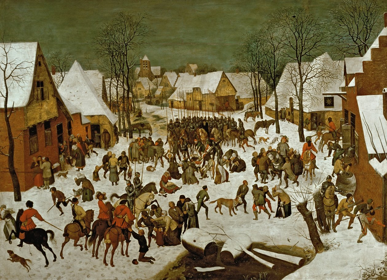 Viattomien verilöyly, 1565-66 tekijältä Pieter Bruegel the Elder