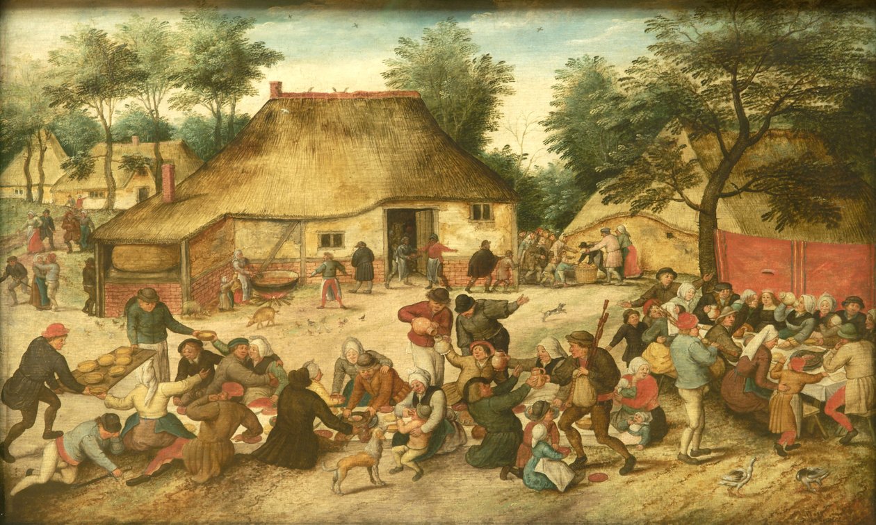 Talonpojan häät tekijältä Pieter Brueghel the Younger