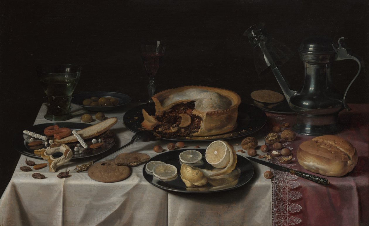 Asetelma tekijältä Pieter Claesz