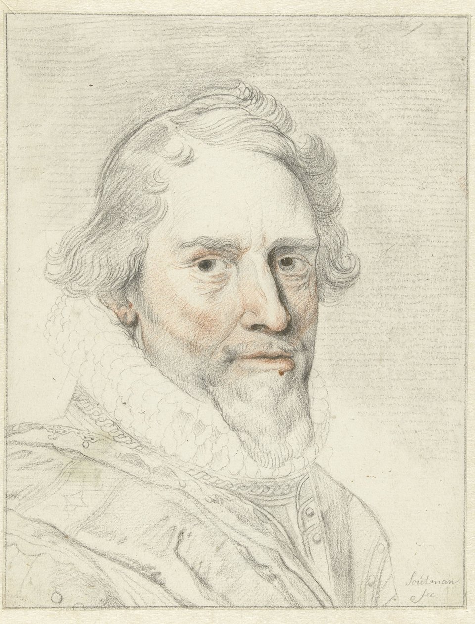 Prinssi Mauritsin muotokuva tekijältä Pieter Claesz. Soutman
