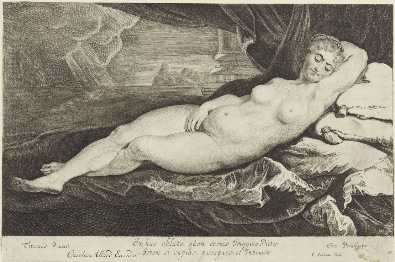 Danaen Venus tekijältä Pieter Claesz. Soutman
