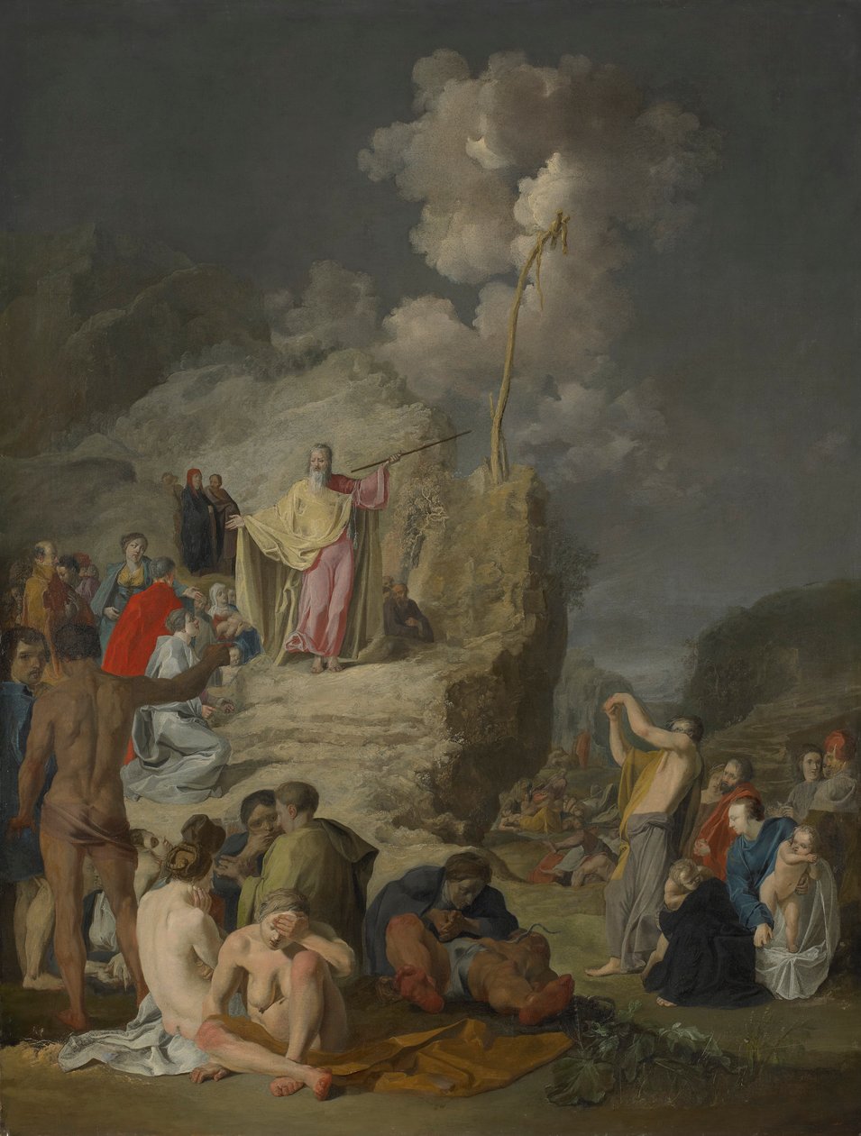Mooses ja vaskikäärme tekijältä Pieter Fransz. de Grebber