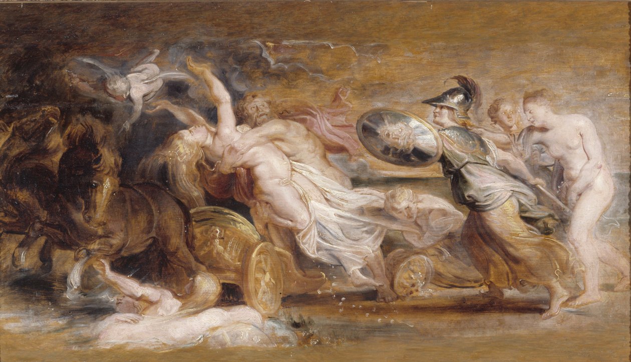 Proserpinan sieppaus tekijältä Peter Paul Rubens