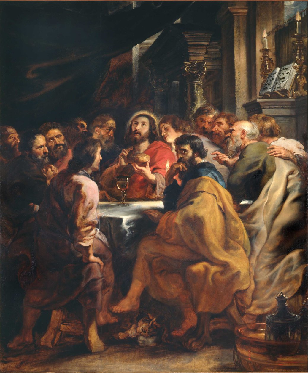 Viimeinen ehtoollinen, 1631-1632. tekijältä Peter Paul Rubens