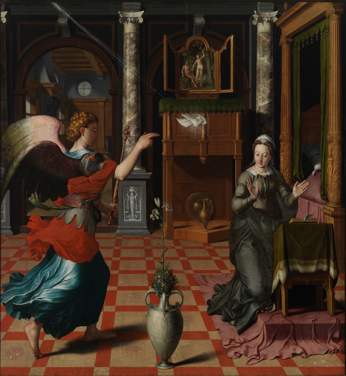 Ilmoitus, 1552. tekijältä Pieter Pourbus