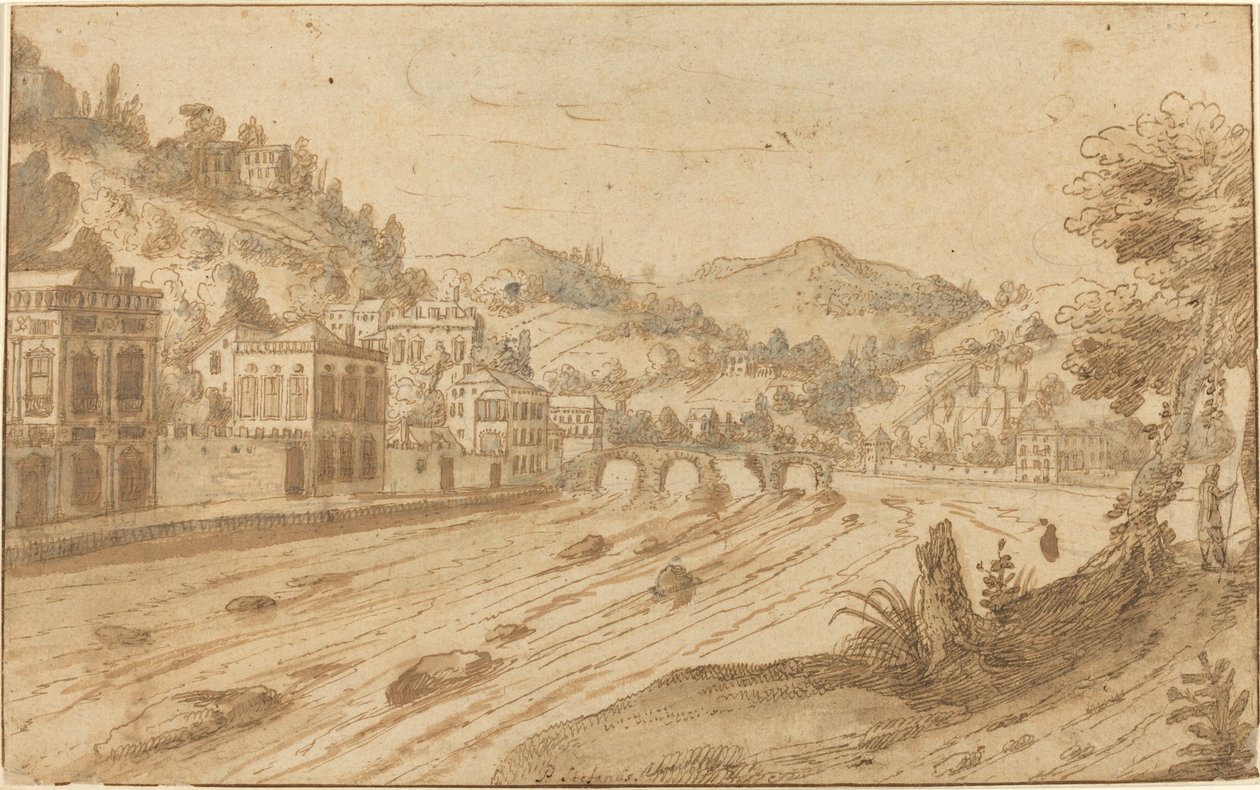 Jokinäkymä tekijältä Pieter Stevens