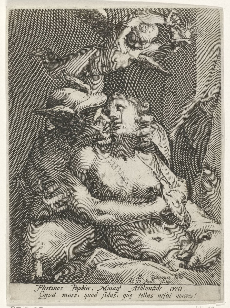 Venus ja Merkurius tekijältä Pieter de Jode (I)