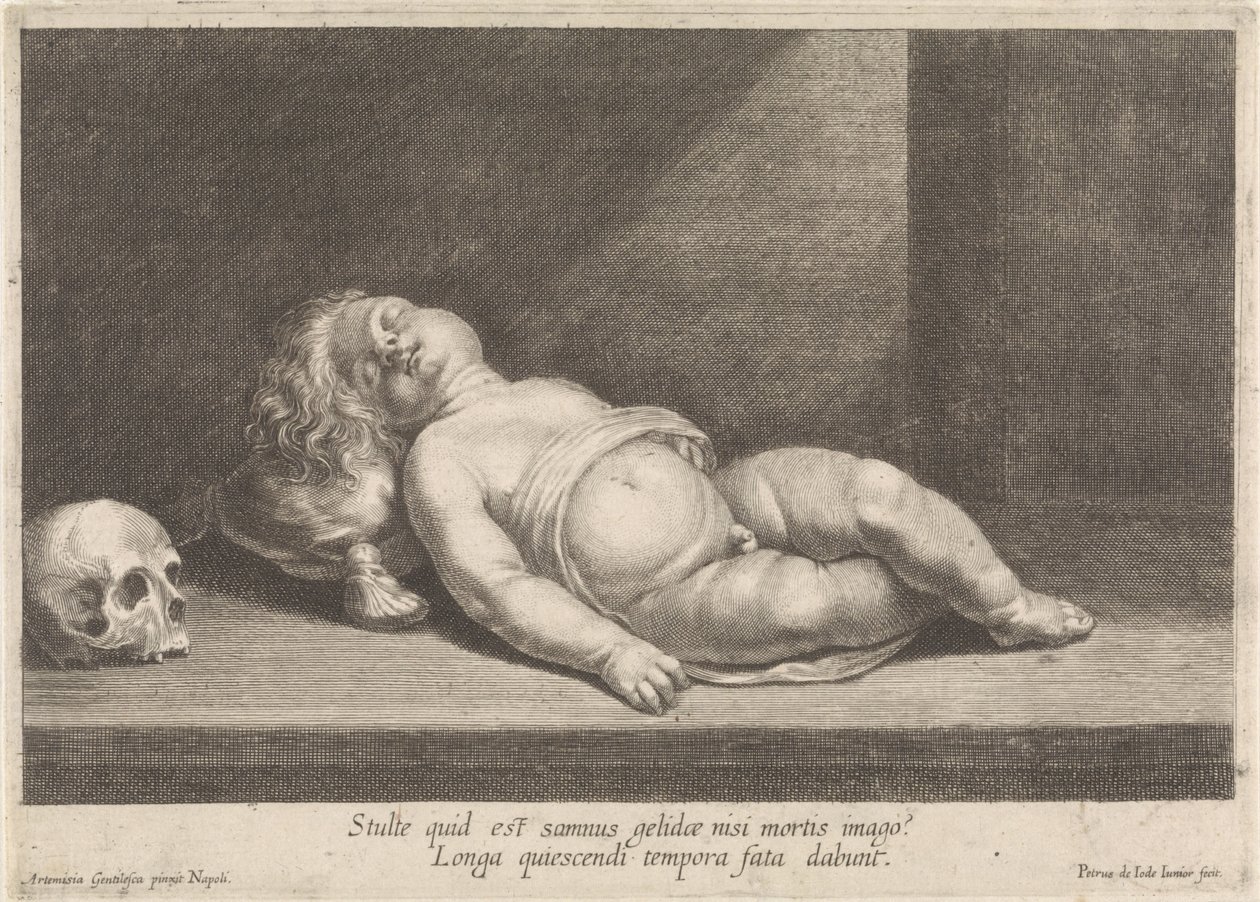 Kuoleman allegoria tekijältä Pieter de Jode (II)