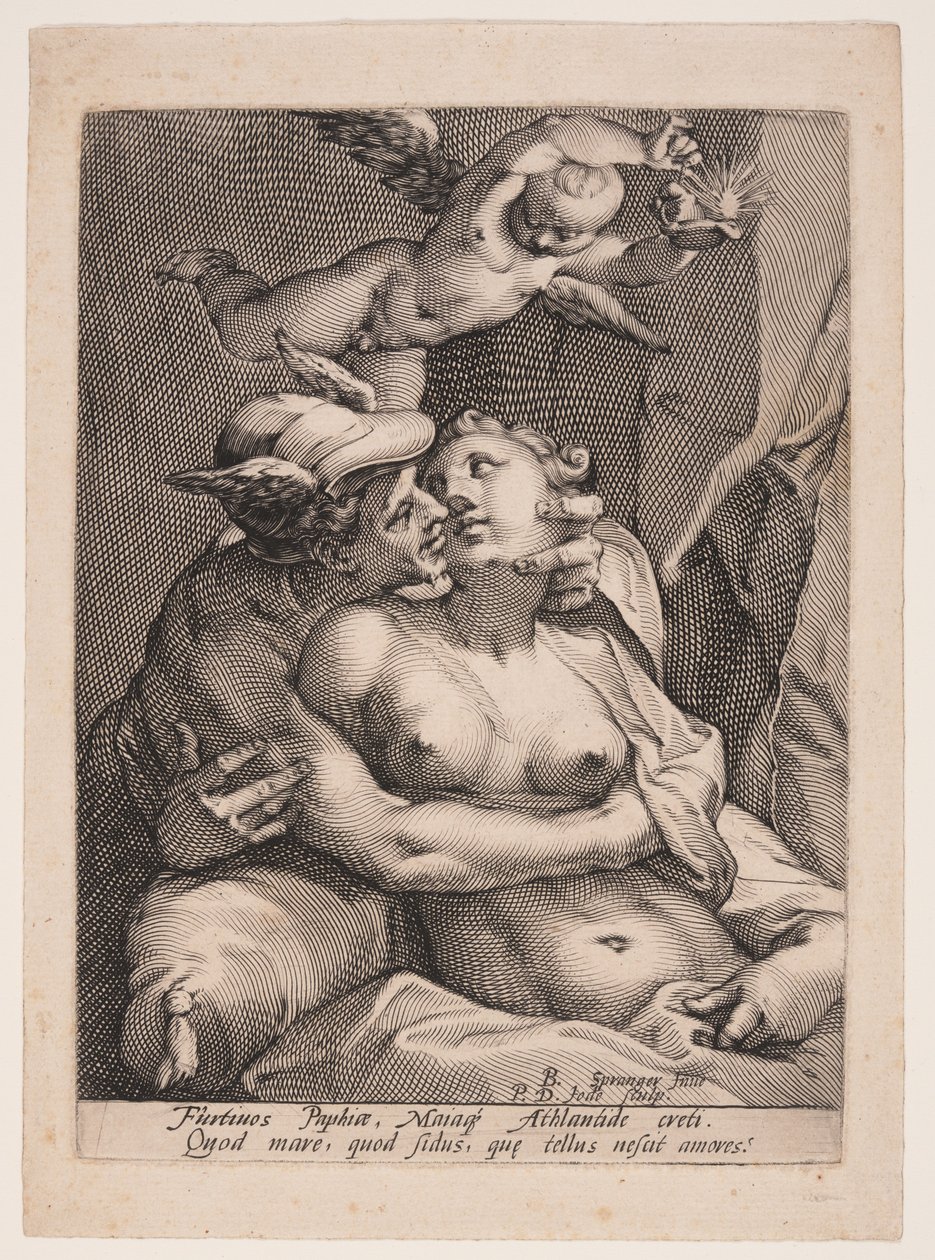 Merkurius, Venus ja Amor tekijältä Pieter de Jode I
