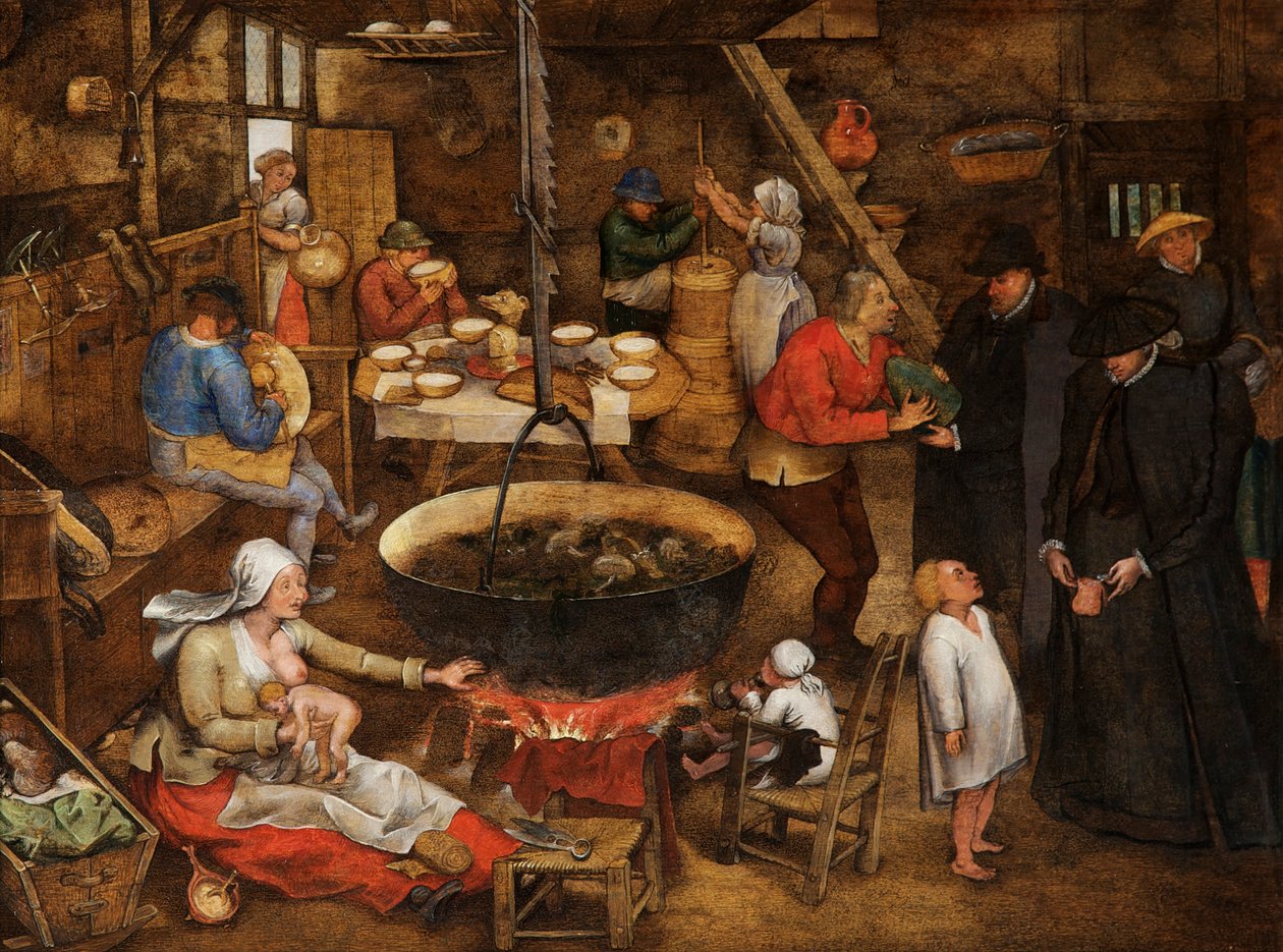 Vierailu maalaistalossa tekijältä Pieter the Younger Brueghel