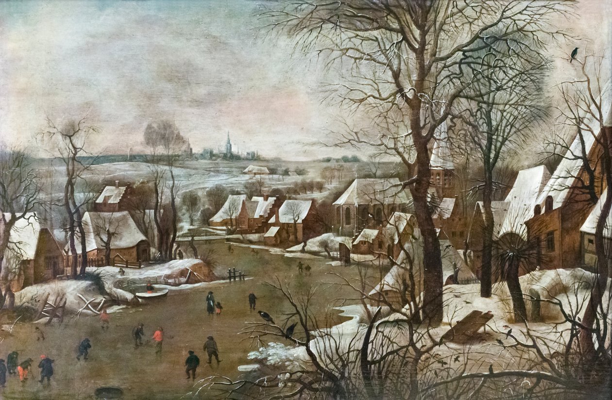 Talvimaisema tekijältä Pieter the Younger Brueghel