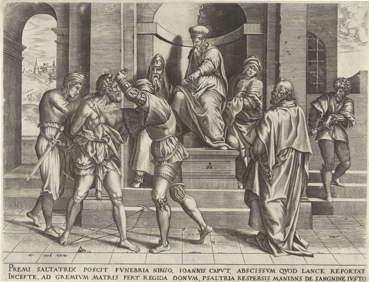 Johannes Kastajan vangitseminen tekijältä Pieter van der Heyden