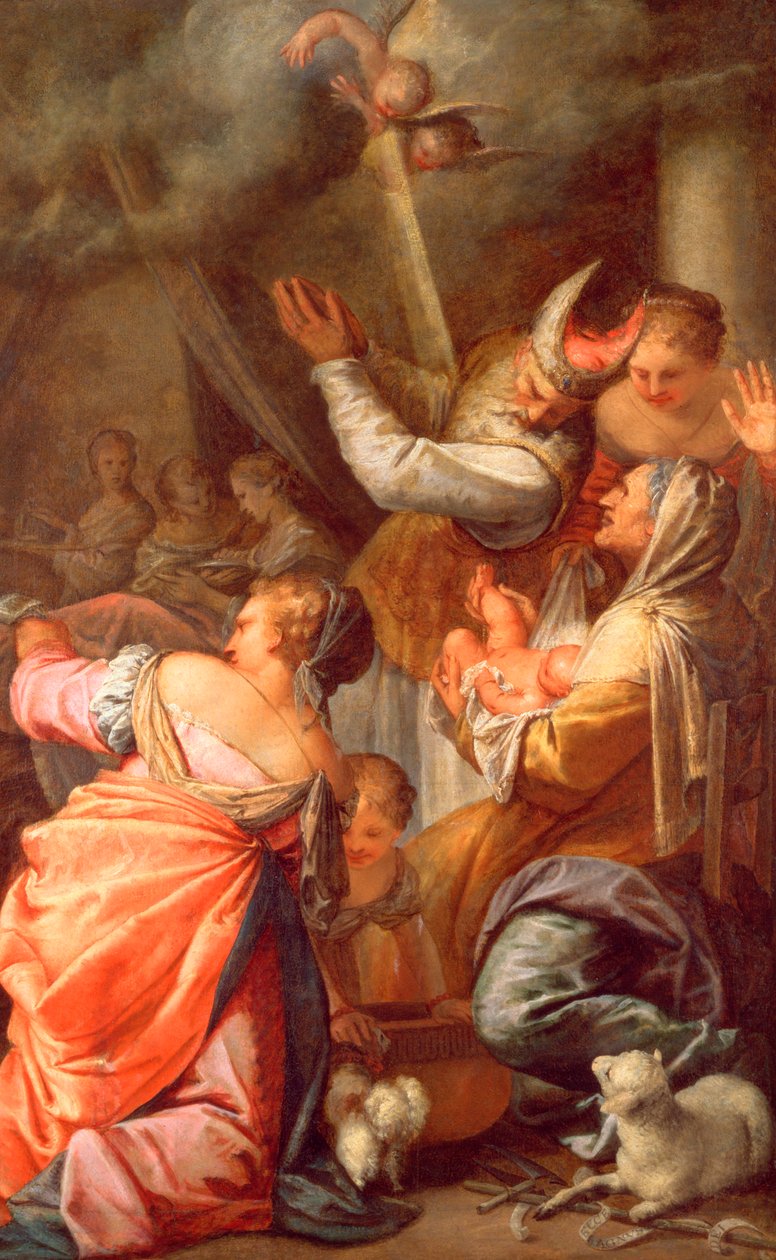 Pyhän Johannes Kastajan syntymä tekijältä Pietro Liberi
