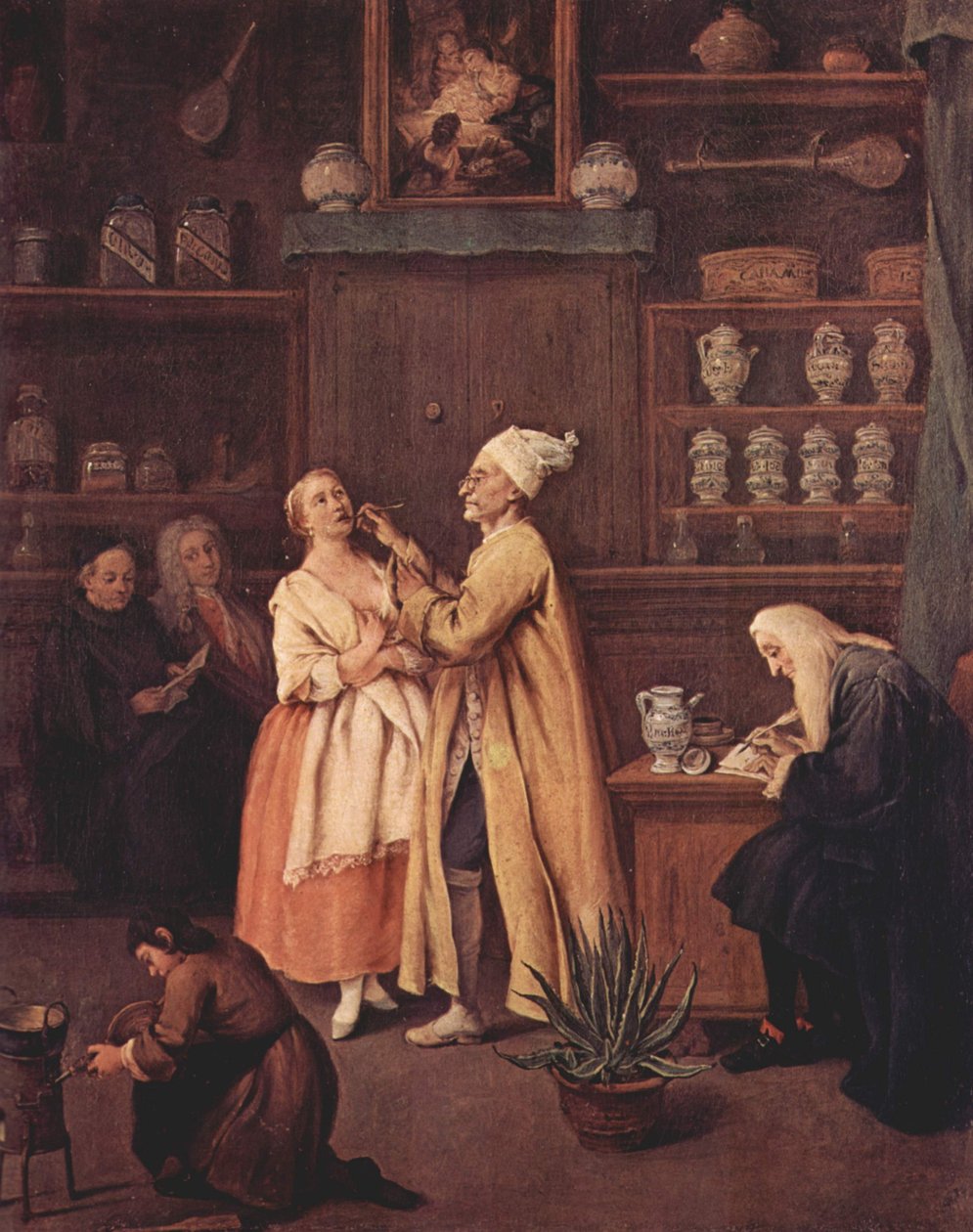 Der Apotheker tekijältä Pietro Longhi