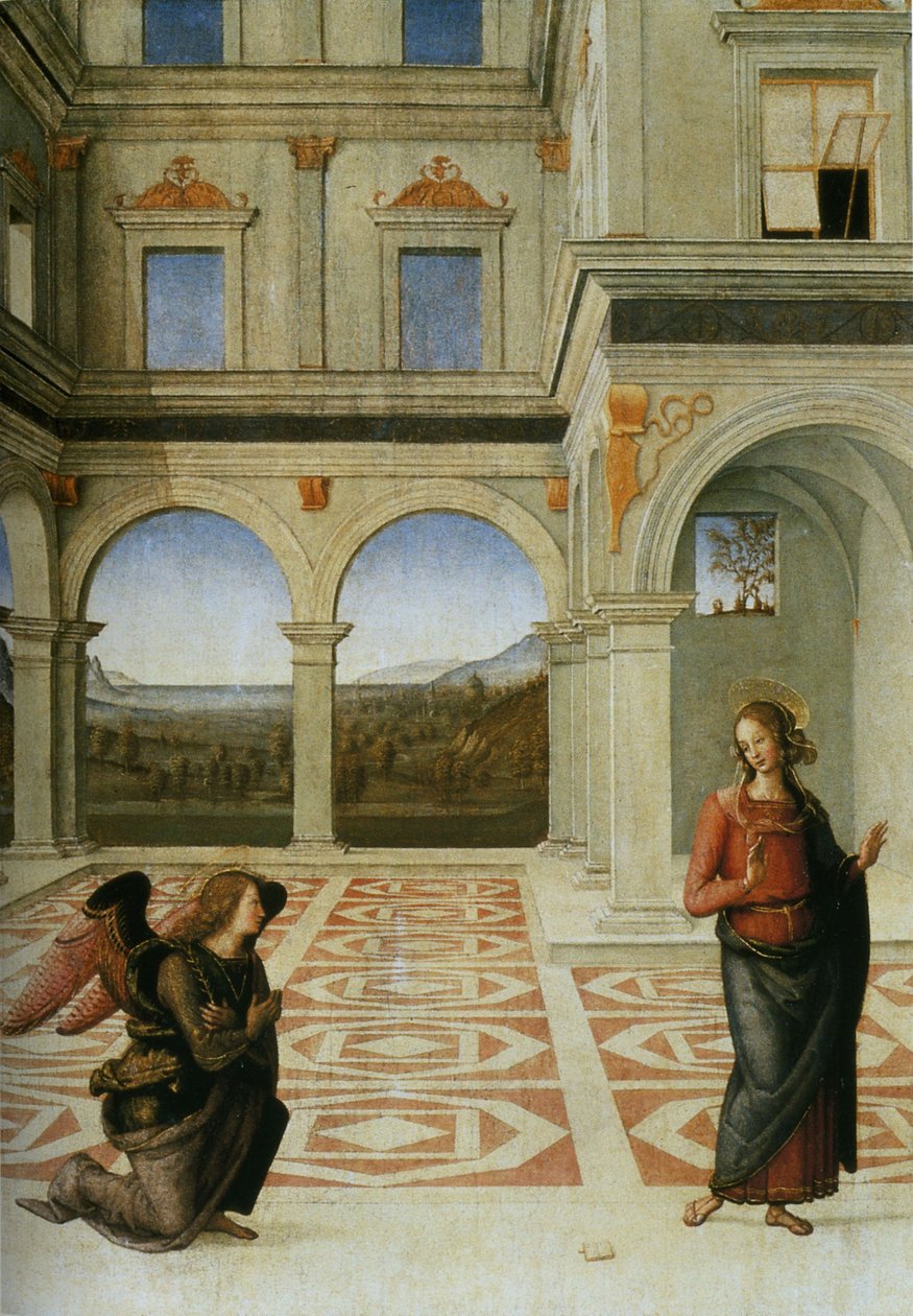 Ilmoitus tekijältä Pietro Perugino