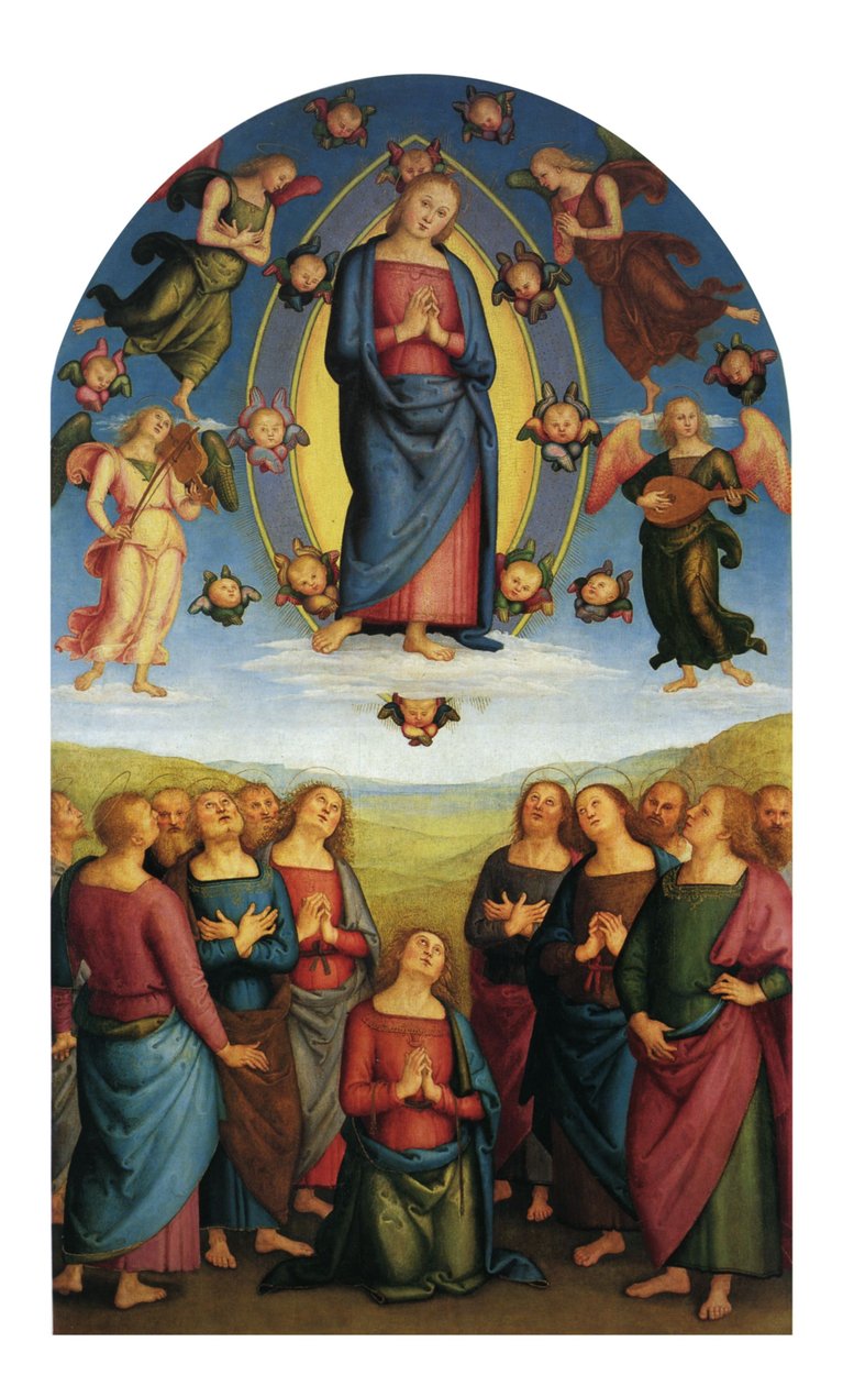 Assunzione di Maria tekijältä Pietro Perugino