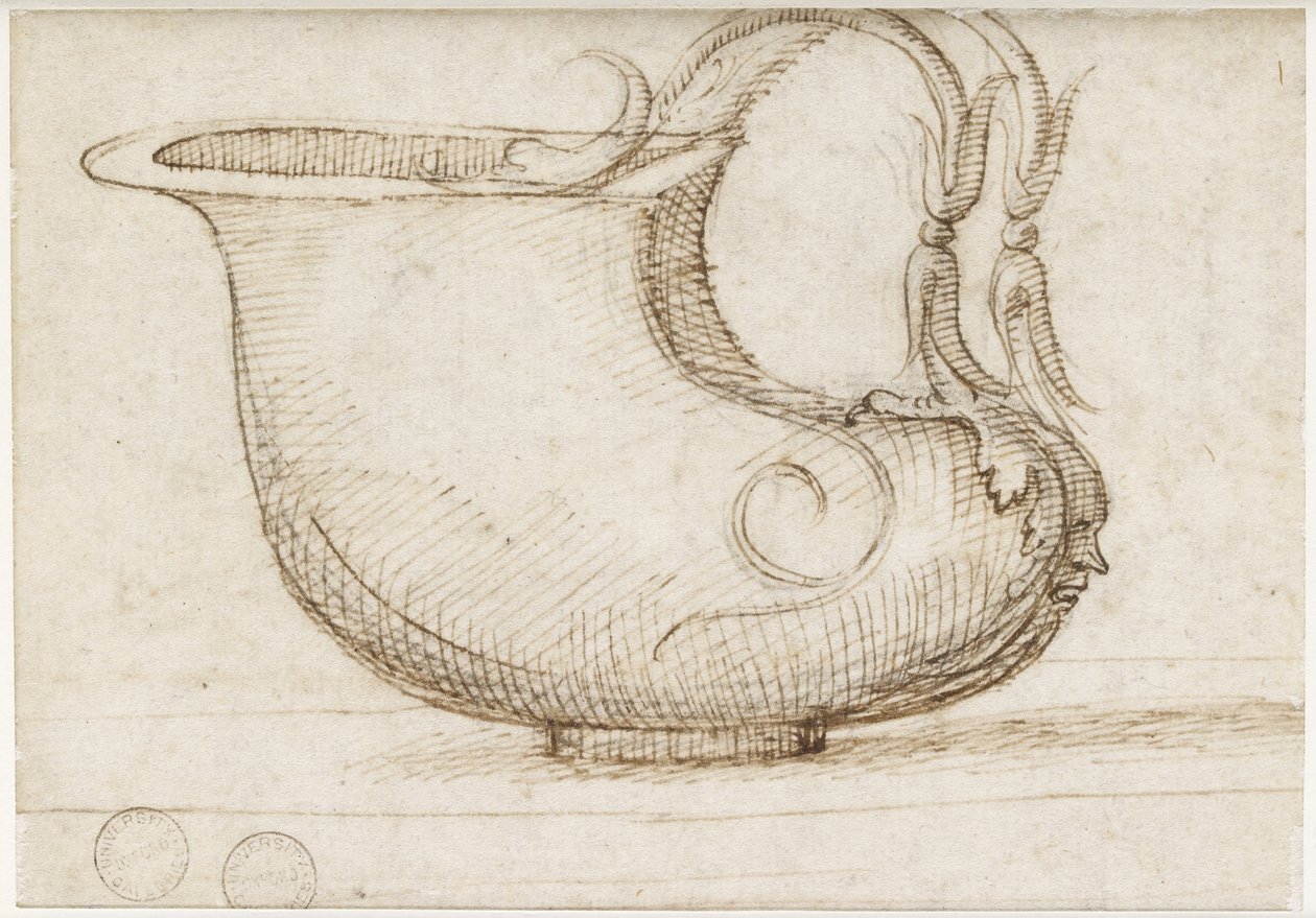 Verso: Antiikkialus, WA1846.6 tekijältä Pietro Perugino