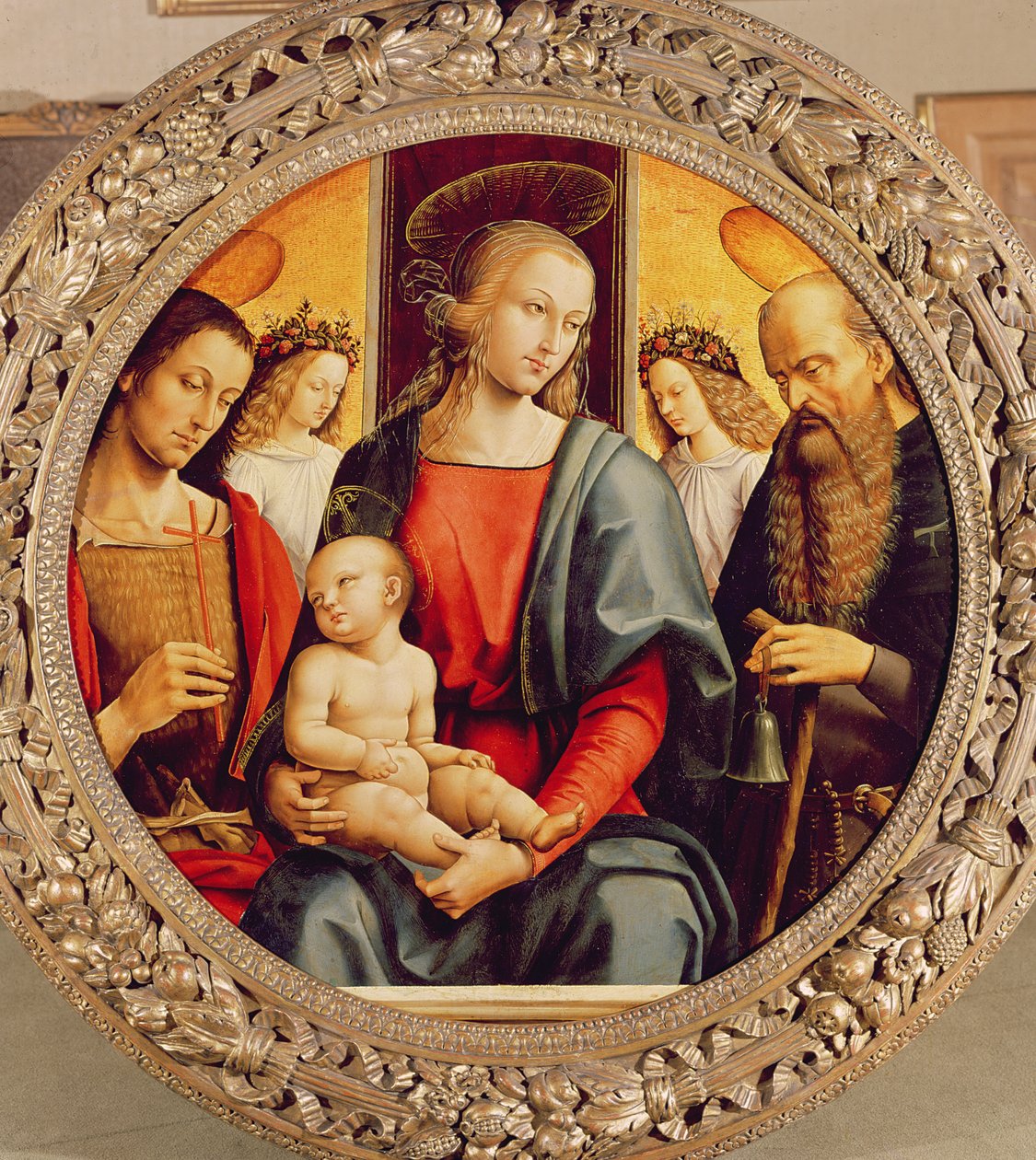 Neitsyt ja lapsi tekijältä Pietro Perugino