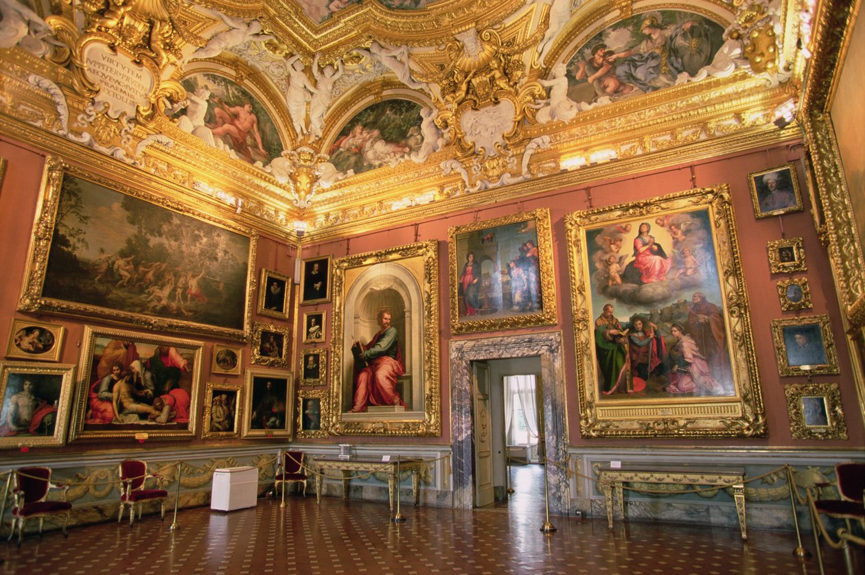 Jupiter-huone (Jupiter-huone) tekijältä Pietro da Cortona