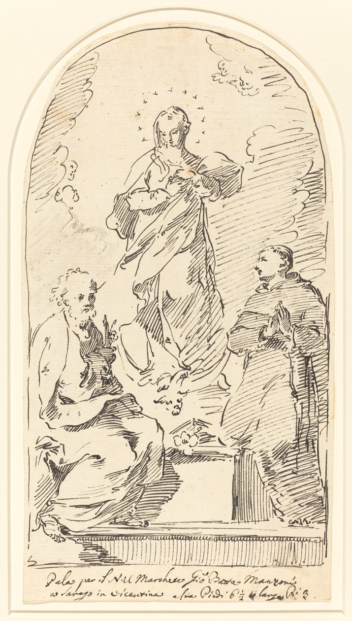 Immaculate Concept tekijältä Pietro Antonio Novelli