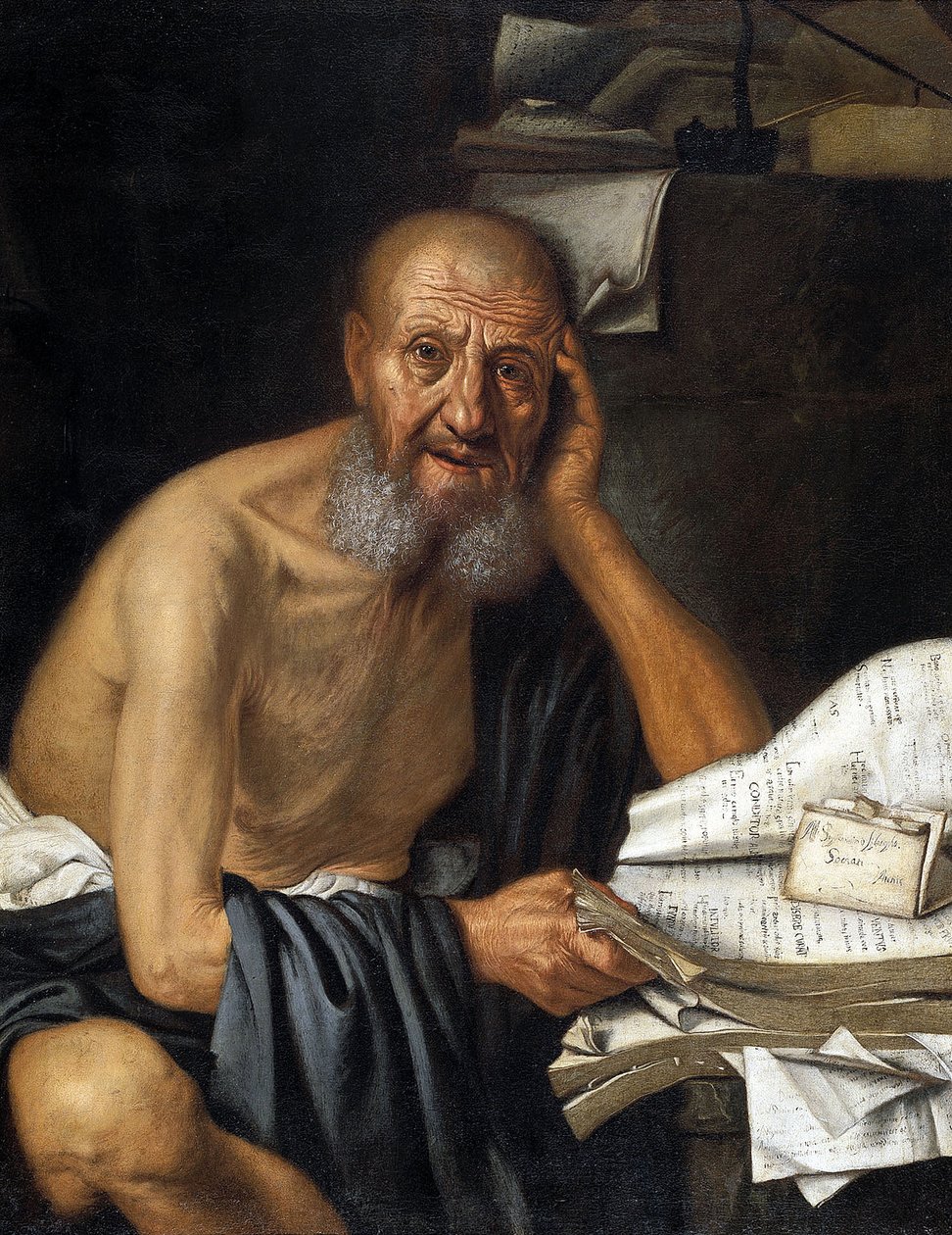 Sokrates, Bellotti, Pietro (1625-1700) tekijältä Pietro Bellotti