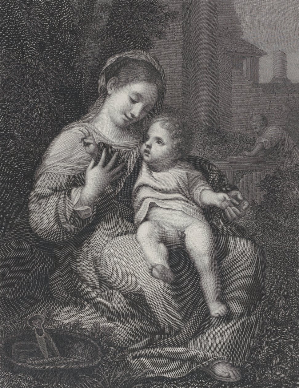 Pyhä perhe, 1811 tekijältä Pietro Bonato