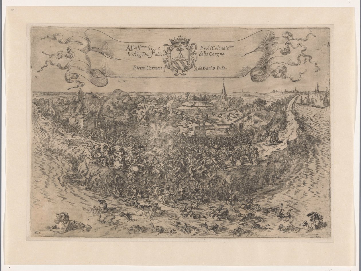 Oosterweelin taistelu, 1567 tekijältä Pietro Carrocci