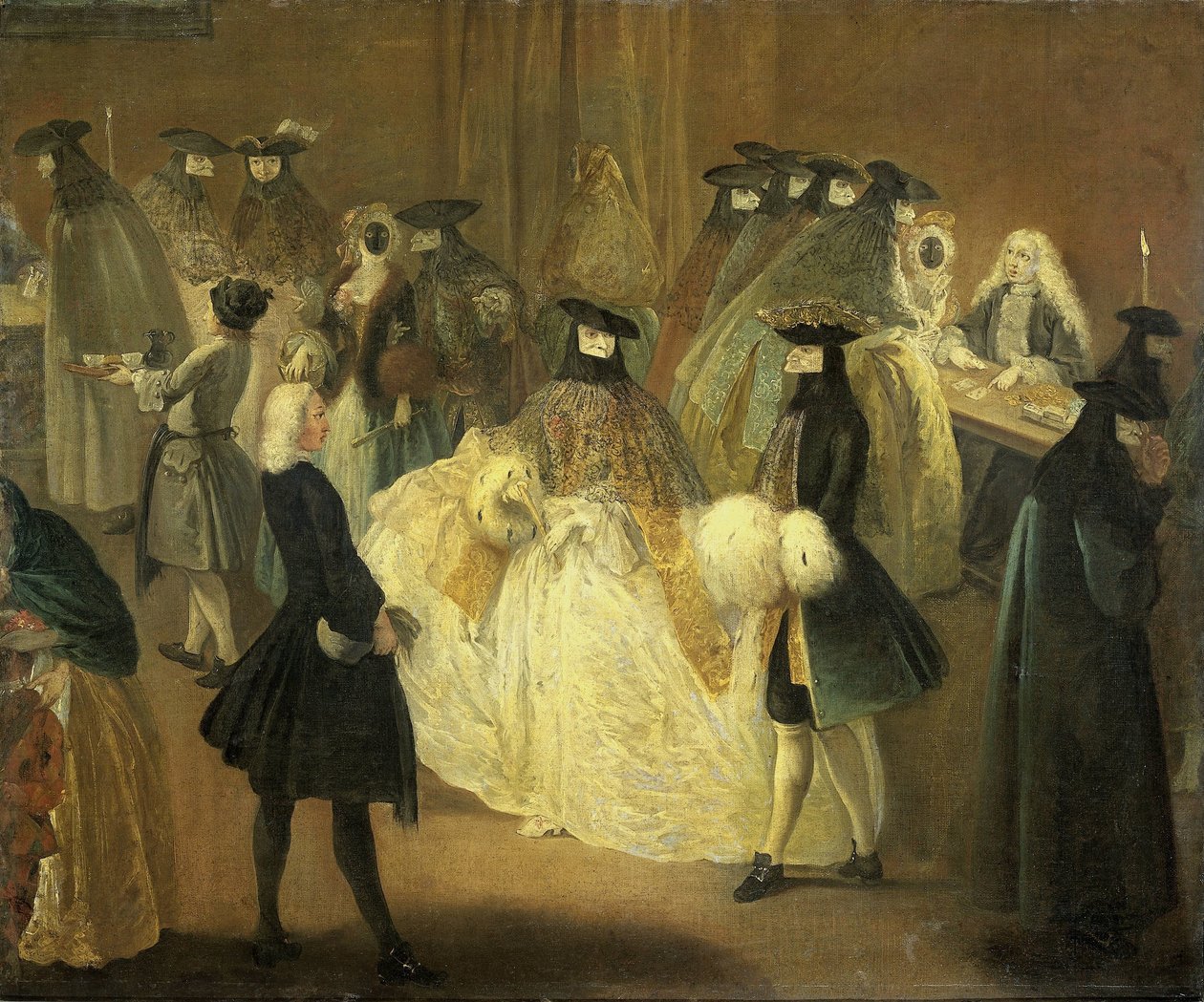 Kasino tekijältä Pietro Longhi (follower of)