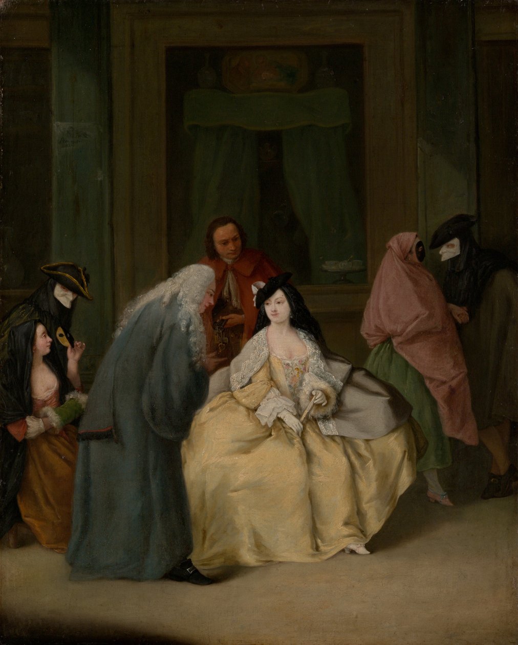 Kokous, 1746. tekijältä Pietro Longhi