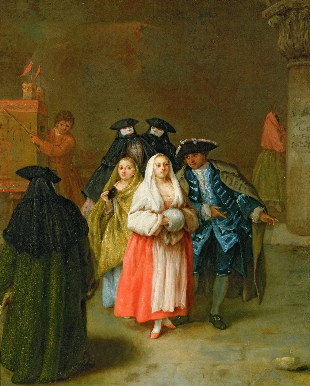 "Uusi maailma" tekijältä Pietro Longhi