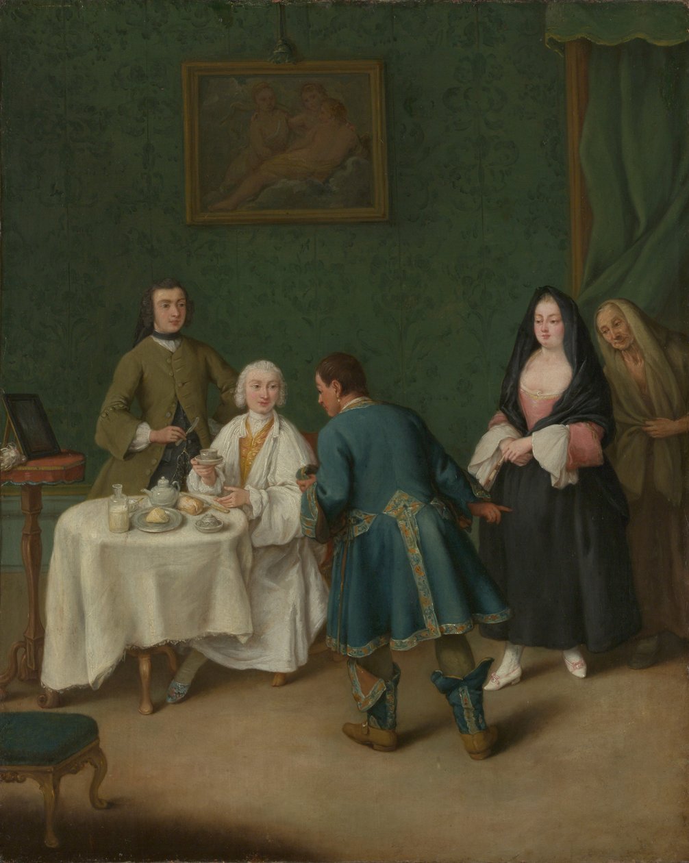 Kiusaus, 1746. tekijältä Pietro Longhi