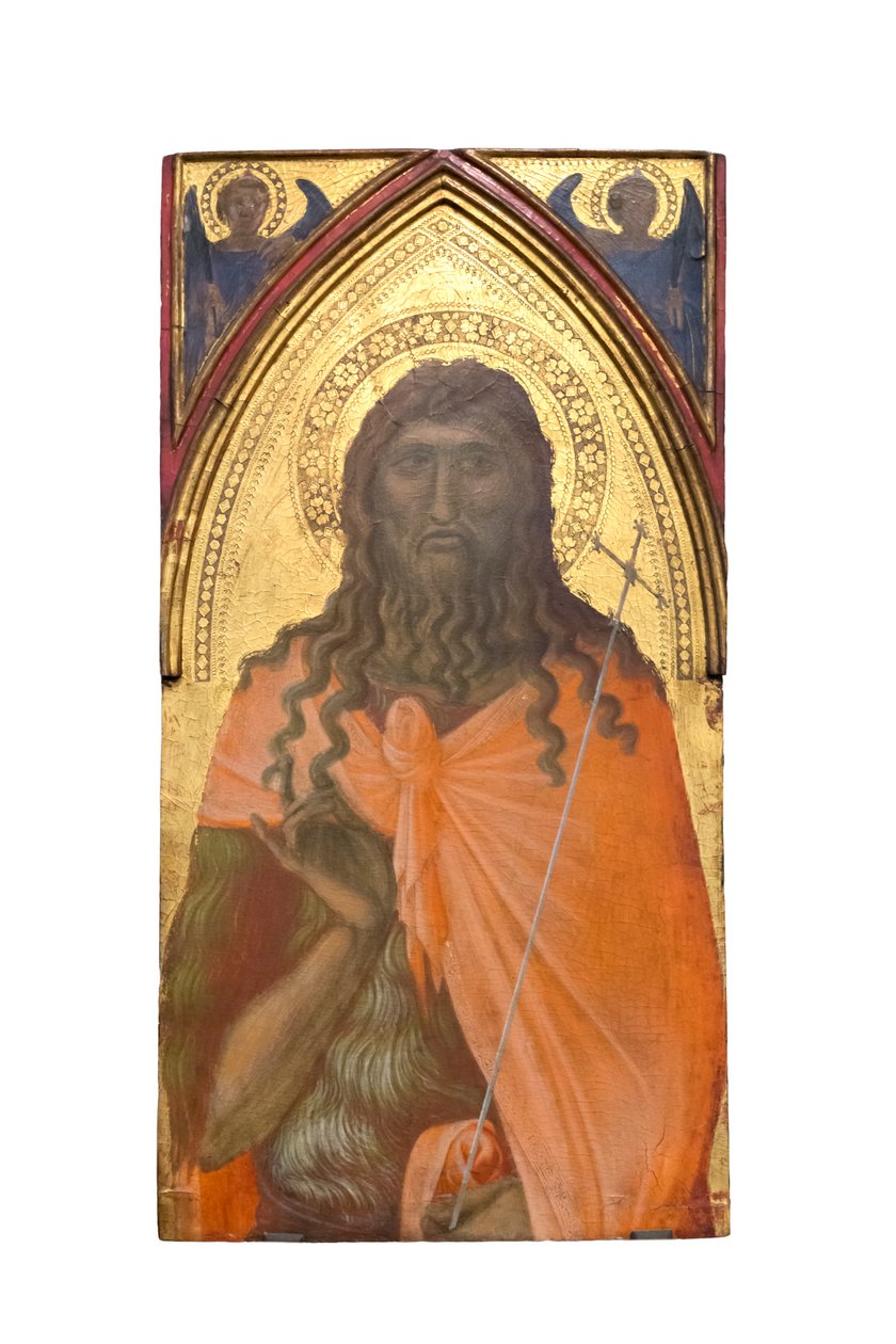 Pyhä Johannes Kastaja, n. 1329 tekijältä Pietro Lorenzetti