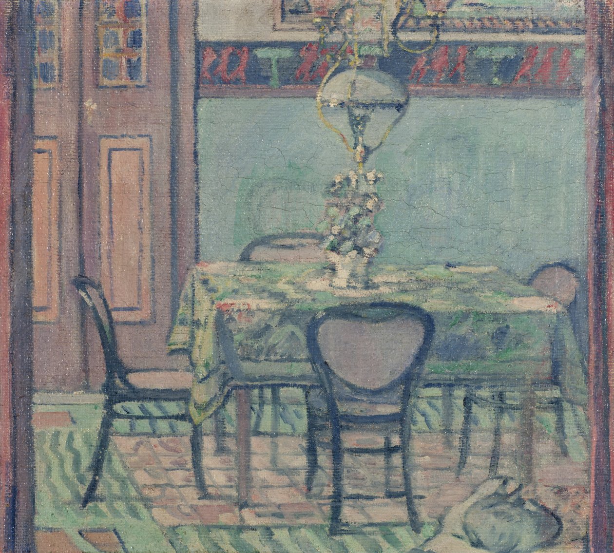Sisustus, 1918 tekijältä Pietro Marussig