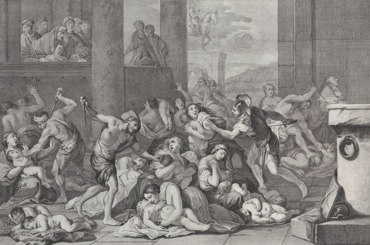 Viattomien verilöyly, 1730-50. tekijältä Pietro Monaco