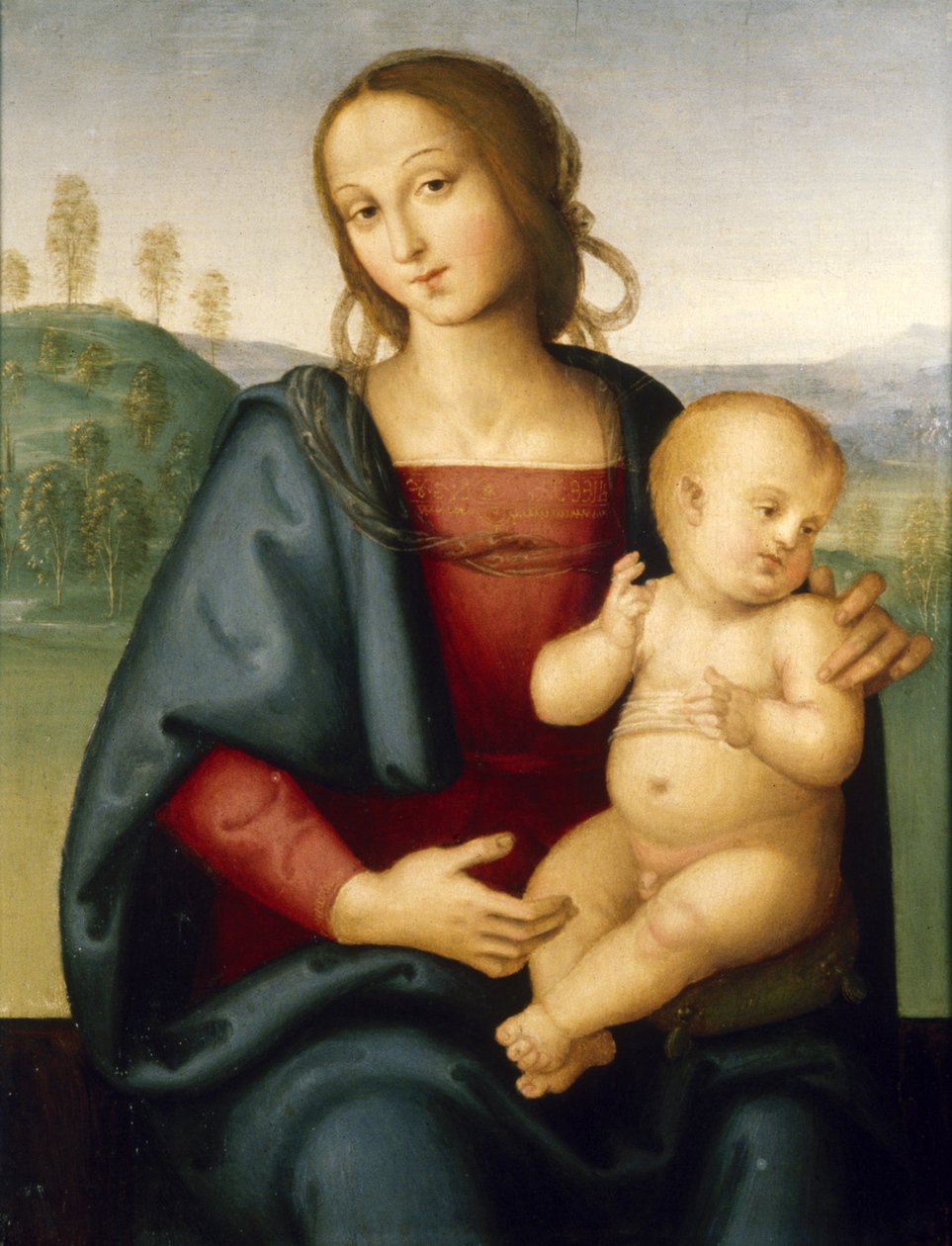 Madonna ja lapsi, noin 1520 tekijältä Pietro Perugino