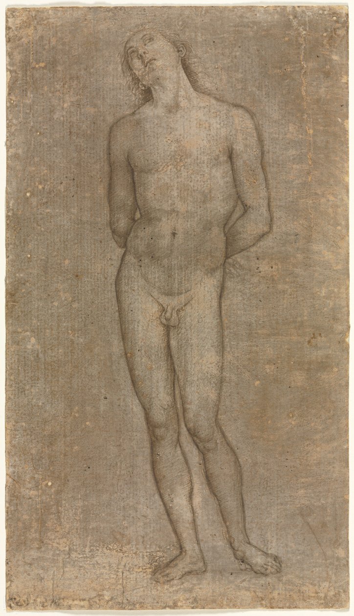 Pyhä Sebastian, n. 1493. tekijältä Pietro Perugino