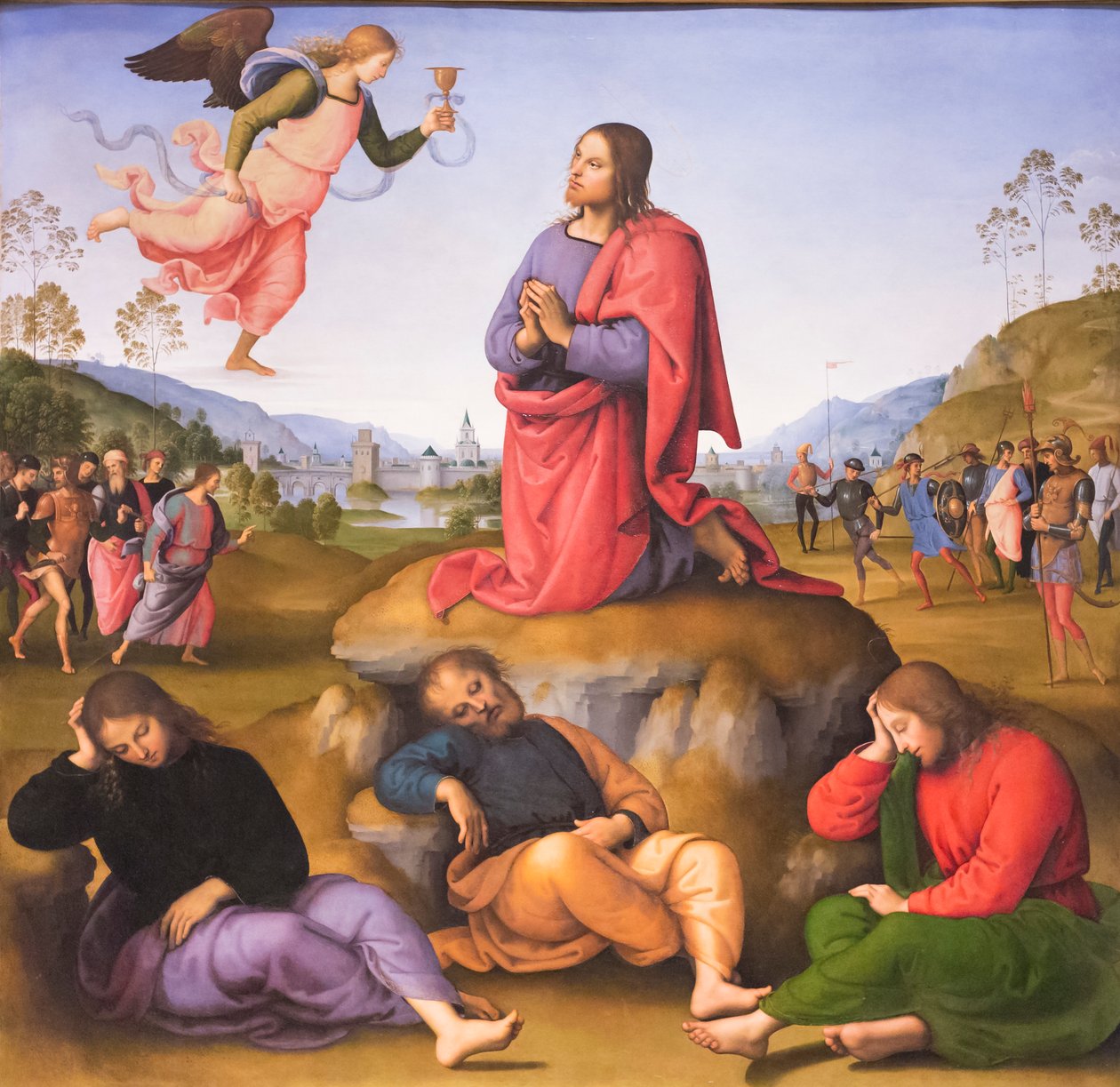 Tuska puutarhassa tekijältä Pietro Perugino