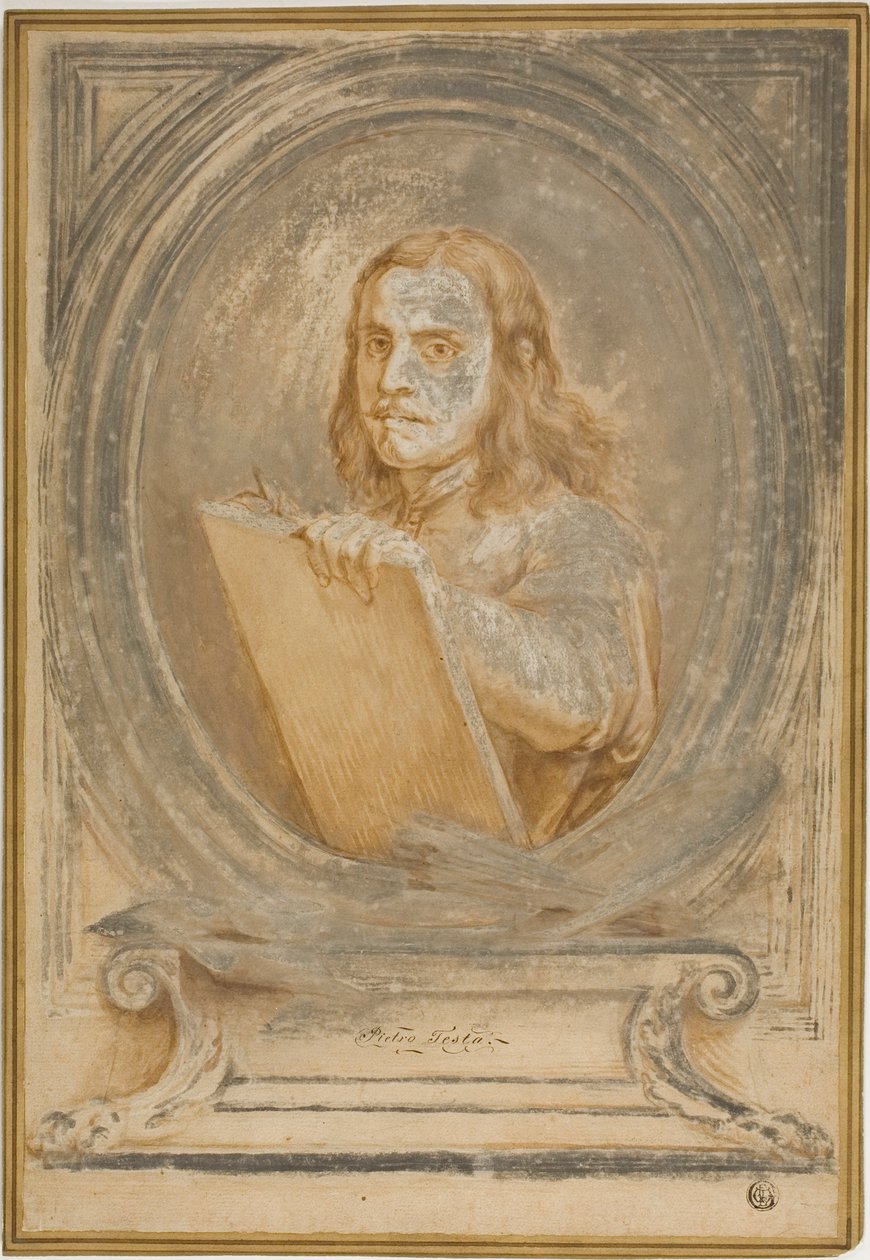 Pietro Testan muotokuva tekijältä Pietro Testa