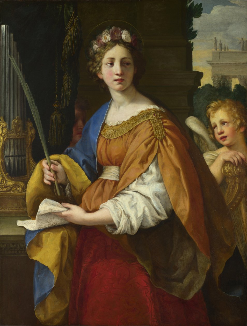 Pyhä Cecilia, 1620-1625 tekijältä Pietro da Cortona