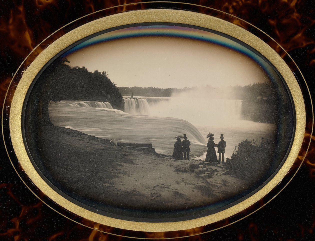 Kohtaus Niagaran putouksilla tekijältä Platt D. Babbitt