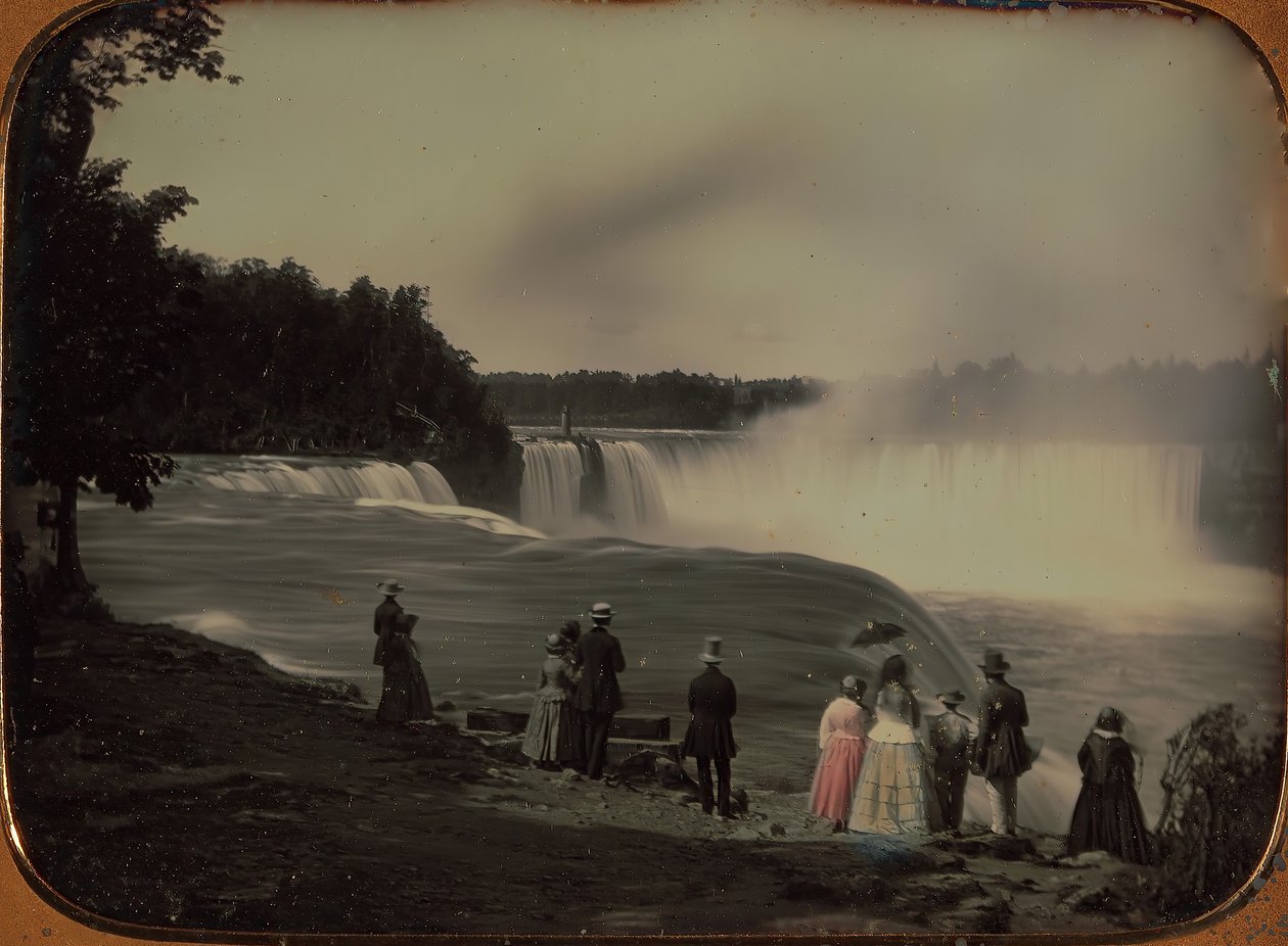 Niagaran putoukset, n. 1850. tekijältä Platt D. Babbitt