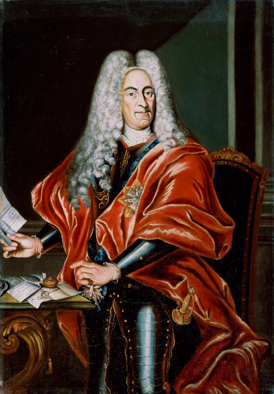 "Miehen muotokuva", 1700-luku. tekijältä Polish Master