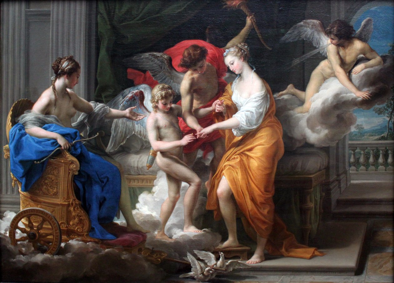 Amorin ja psyyken avioliitto tekijältä Pompeo Batoni