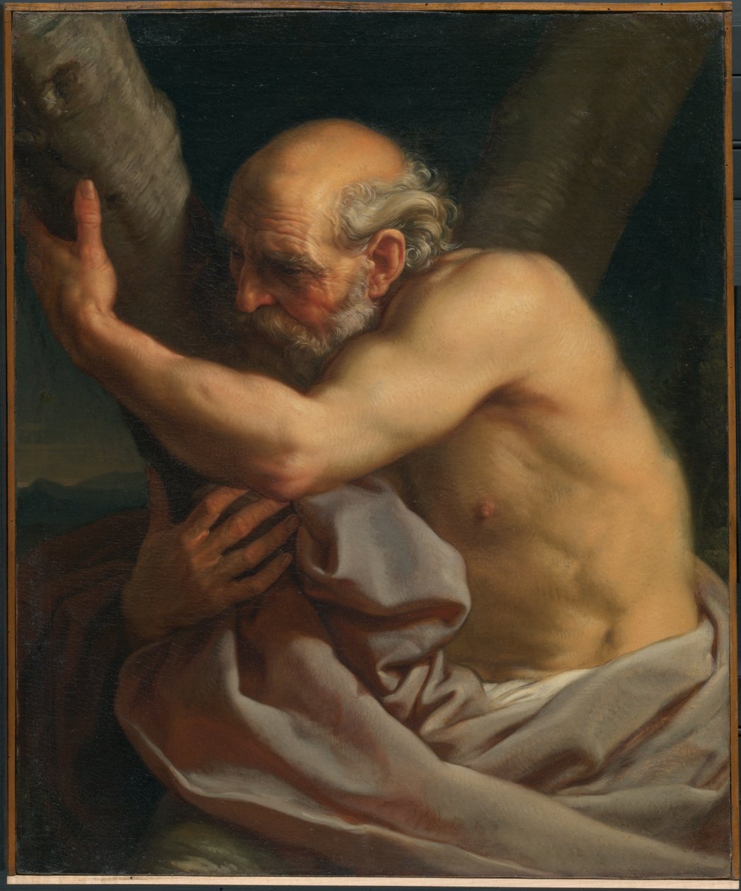 Pyhä Andreas tekijältä Pompeo Girolamo Batoni