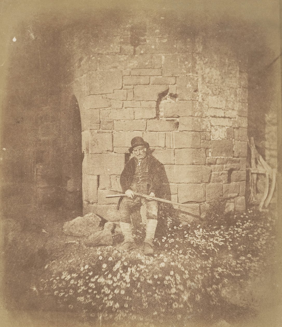 Vanha riistanhoitaja, n. 1844. tekijältä Possibly by David Kinnebrook.