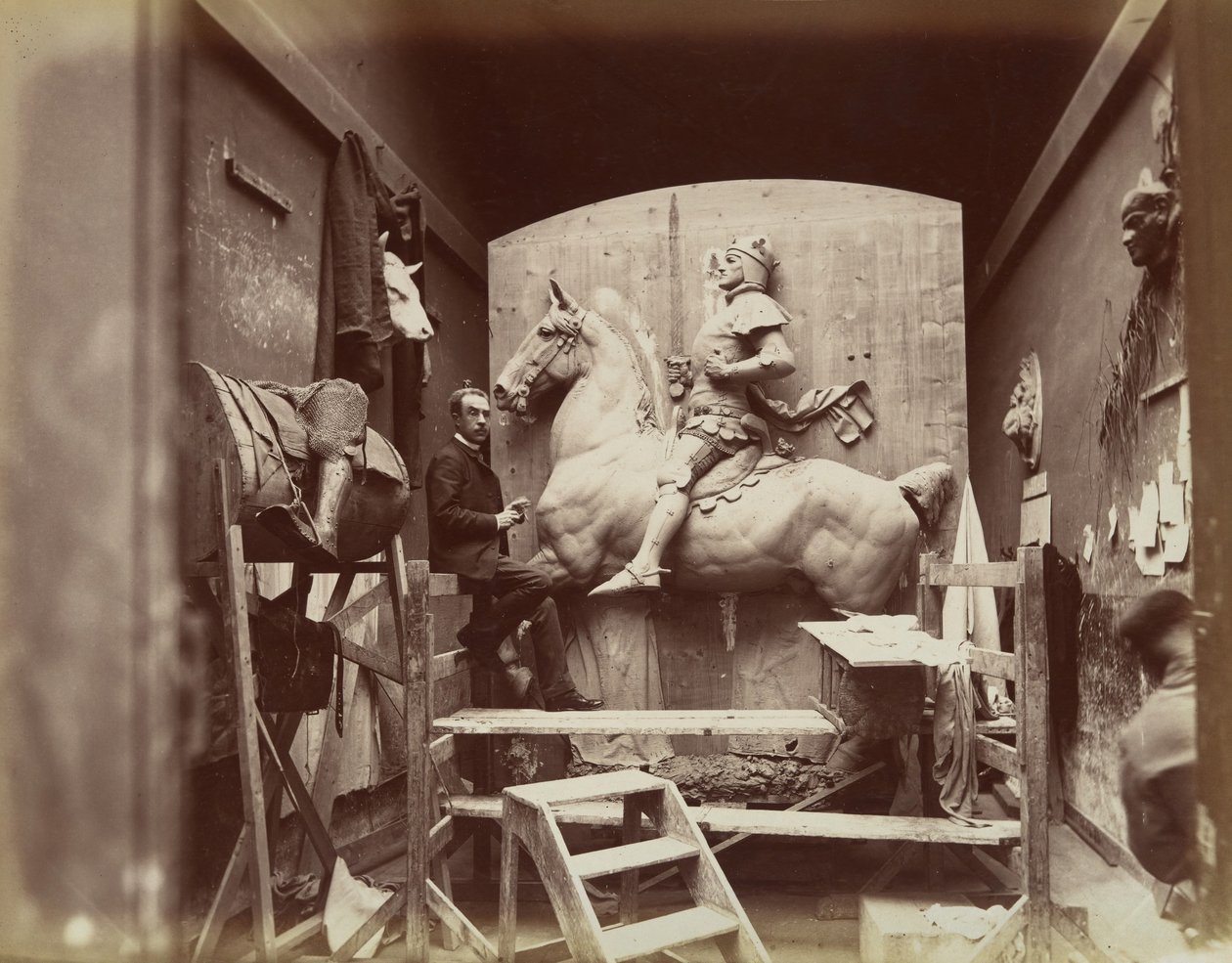 [Emmanuel Frémiet], 1880-90-luvut. tekijältä Possibly by Edmond Bénard