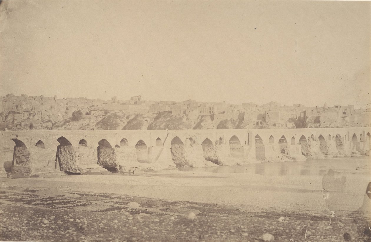 [Dizfoulin silta], 1840-60-luvut. tekijältä Possibly by Luigi Pesce.