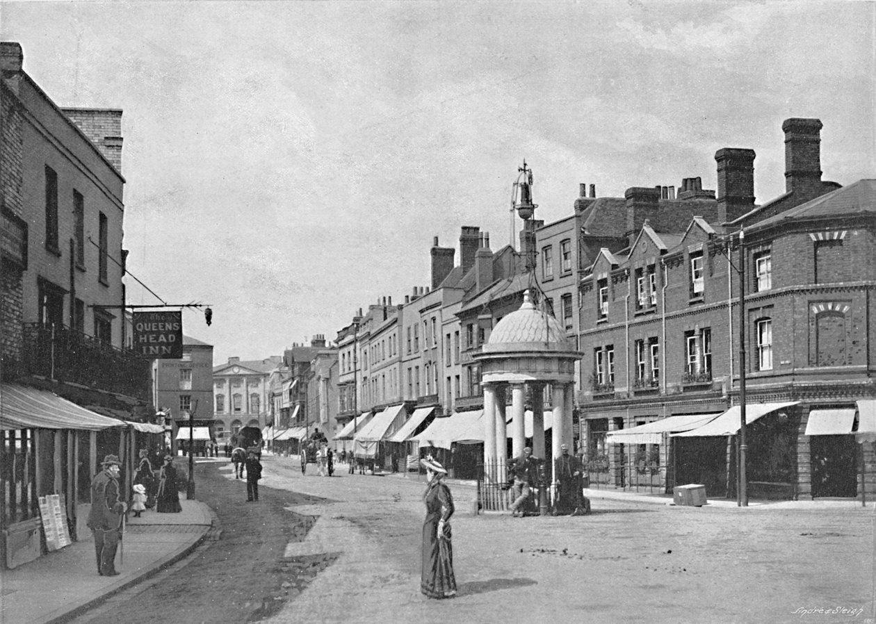 Chelmsford: High Street, 1896 tekijältä Poulton and Co