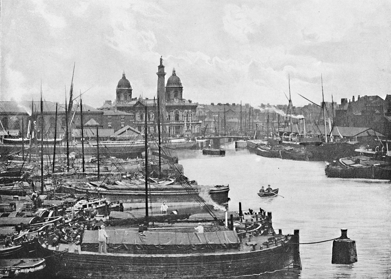Hull, Docksista, 1896 tekijältä Poulton and Co