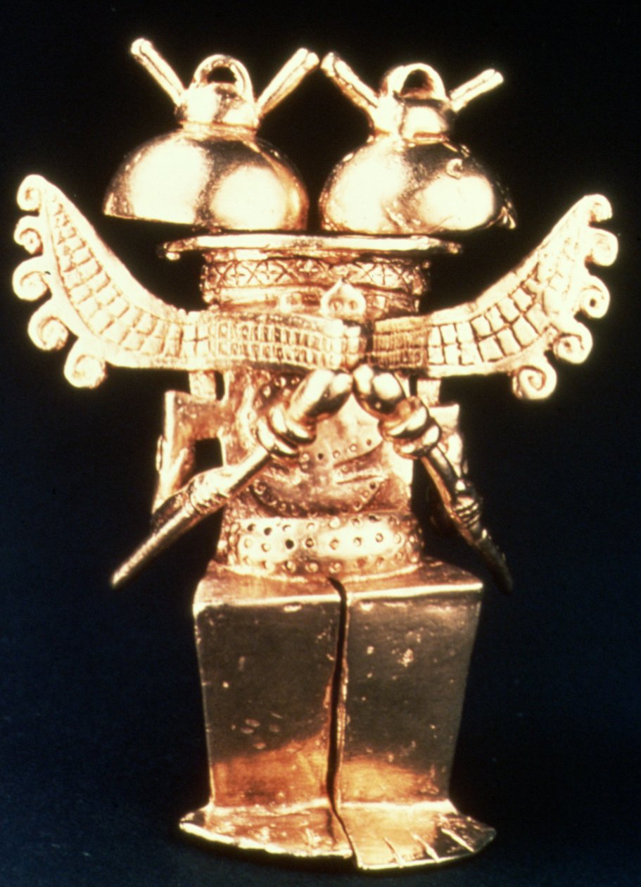Darien Pectoral (valettu kulta) tekijältä Pre Columbian
